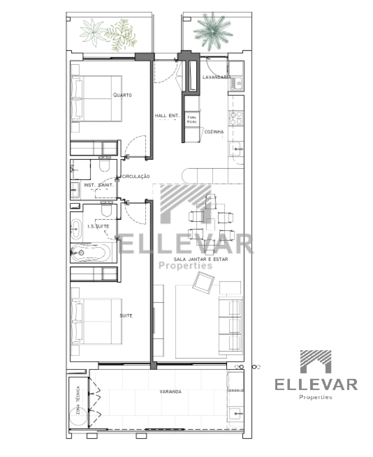 Apartamento T2 para Venda em São Martinho Foto 11