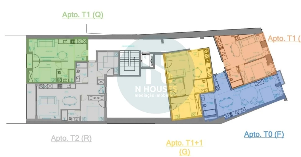 Apartamento T1 para Venda em São Vicente (Braga) Foto 15