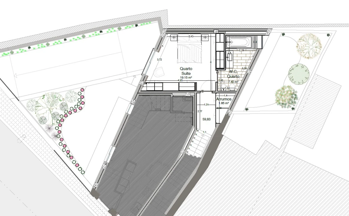 Apartamento T2 para Venda em Lordelo do Ouro e Massarelos Planta 2