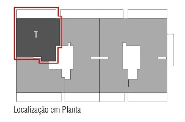 Apartamento T2 para Venda em Canidelo Planta 1