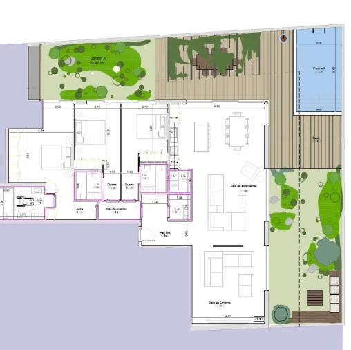 Apartamento T5 para Venda em Lordelo do Ouro e Massarelos Planta 1