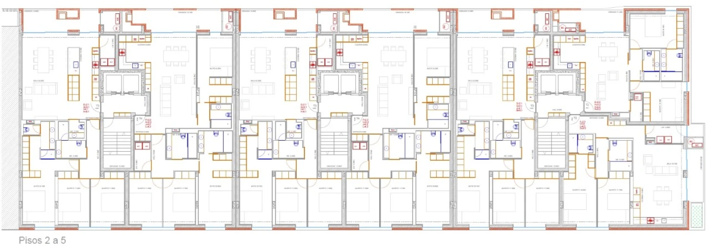 Apartamento T4 para Venda em Costa Planta 1