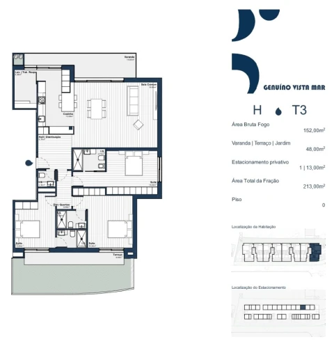 Apartamento T3 para Venda em Arcozelo