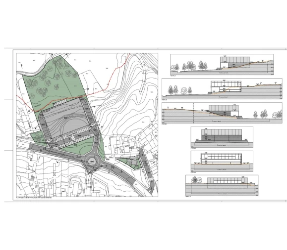 Terreno Comércio / Armazém para Venda em Anta e Guetim Planta 1