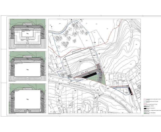 Terreno Comércio / Armazém para Venda em Anta e Guetim Planta 2