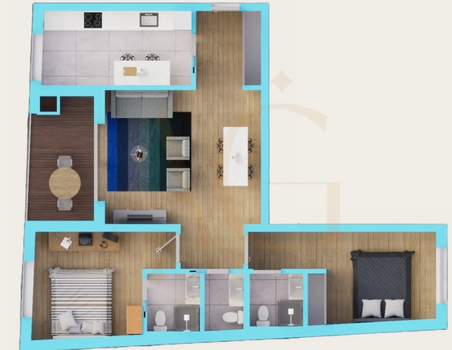 Apartamento T2 para Venda em Conceição e Cabanas de Tavira Foto 13