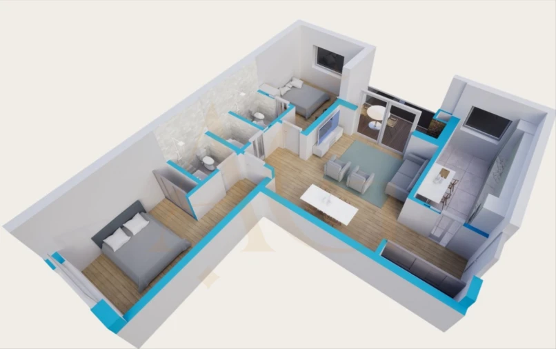 Apartamento T2 para Venda em Conceição e Cabanas de Tavira Foto 4