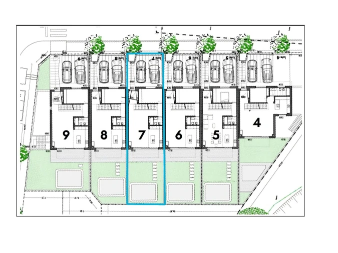 Moradia T4 para Venda em Montenegro Planta 1