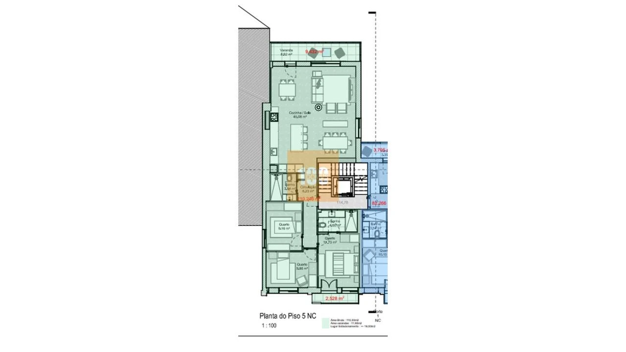 Apartamento T3 para Venda em Cedofeita, Santo Ildefonso, Sé, Miragaia, São Nicolau e Vitória Foto 32