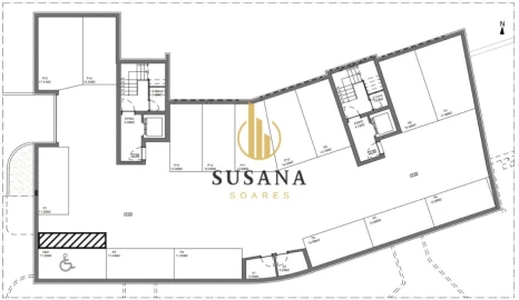 Apartamento T1 para Venda em Viseu