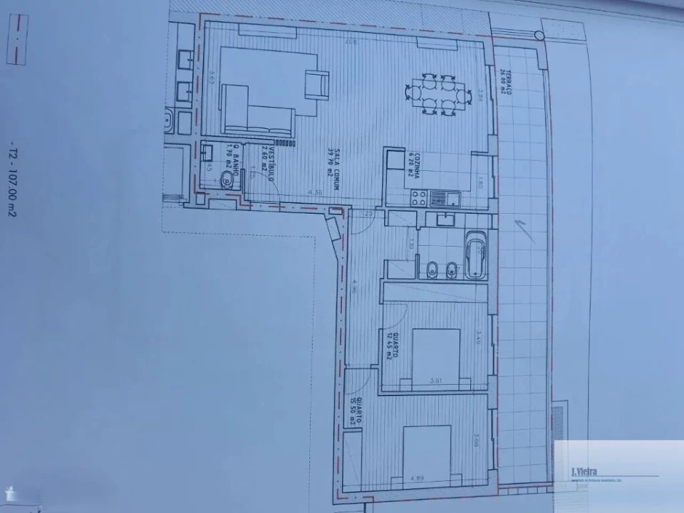 Apartamento T2 para Venda em Mafamude e Vilar do Paraíso Foto 9