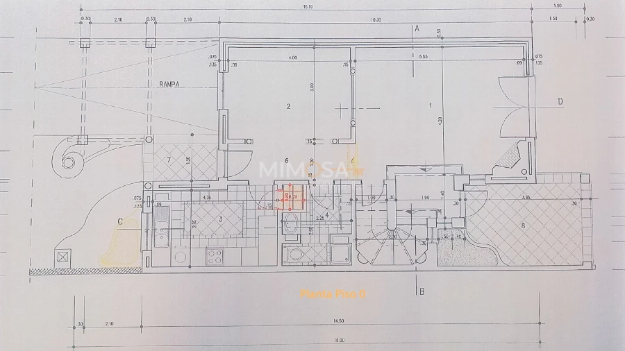 Moradia T3 para Venda em Lagos (São Sebastião e Santa Maria) Planta 2