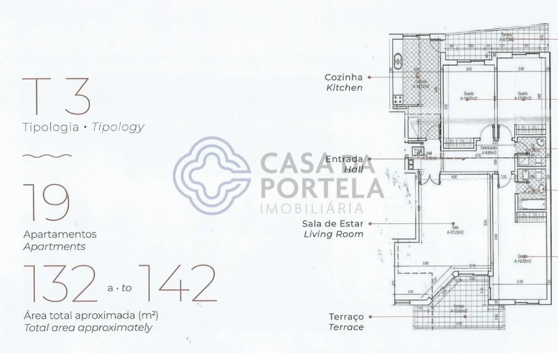 Apartamento T3 para Venda em Quelfes Foto 45