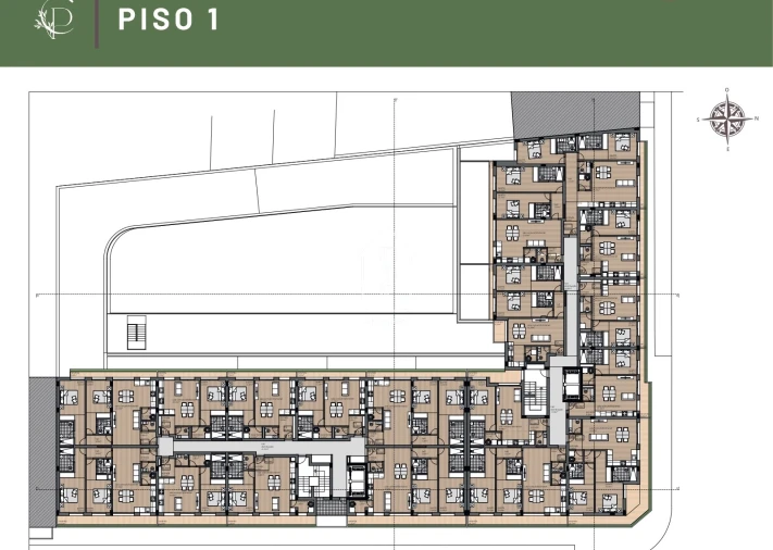 Apartamento T2 para Venda em Matosinhos e Leça da Palmeira Planta 2