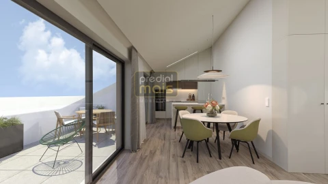 Apartamento T1 para Venda em Mafamude e Vilar do Paraíso