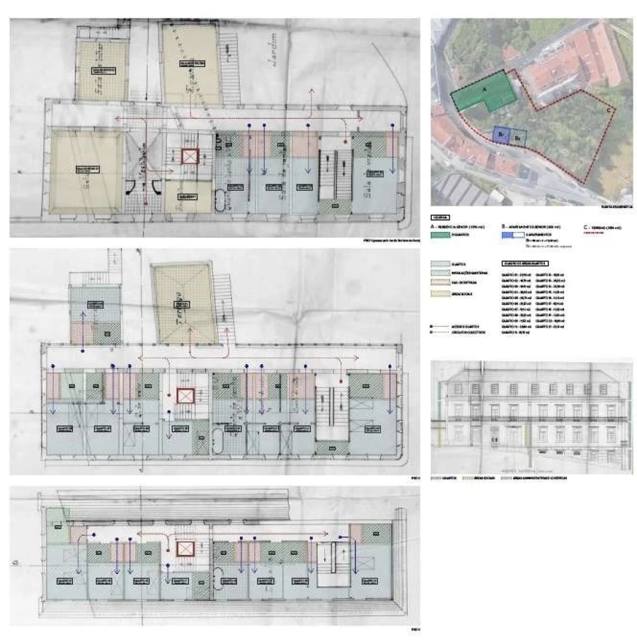 Moradia T8 para Venda em Campanhã Planta 1