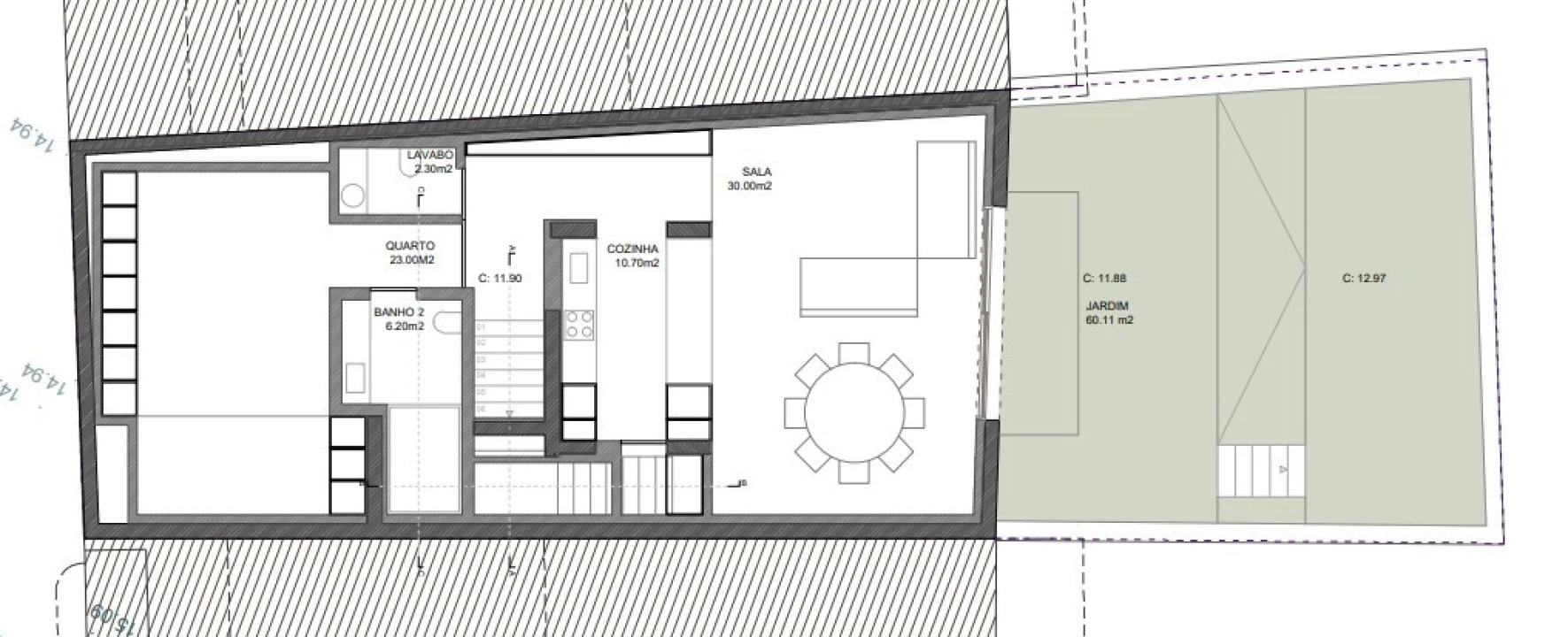 Apartamento T3 para Venda em Aldoar, Foz do Douro e Nevogilde Planta 3