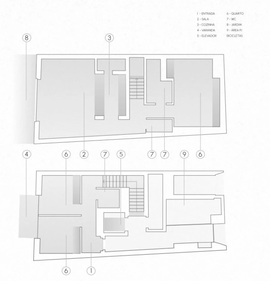 Apartamento T3 para Venda em Aldoar, Foz do Douro e Nevogilde Planta 1