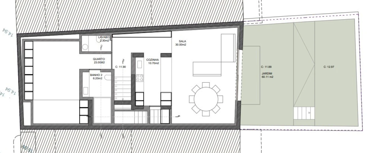 Apartamento T3 para Venda em Aldoar, Foz do Douro e Nevogilde Planta 3