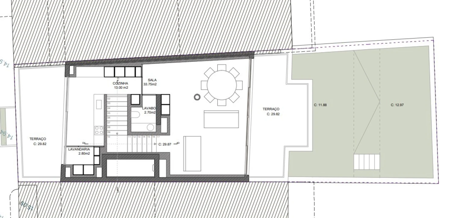 Apartamento T3 para Venda em Aldoar, Foz do Douro e Nevogilde Planta 3