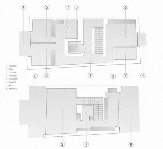Apartamento T3 para Venda em Aldoar, Foz do Douro e Nevogilde Planta 1