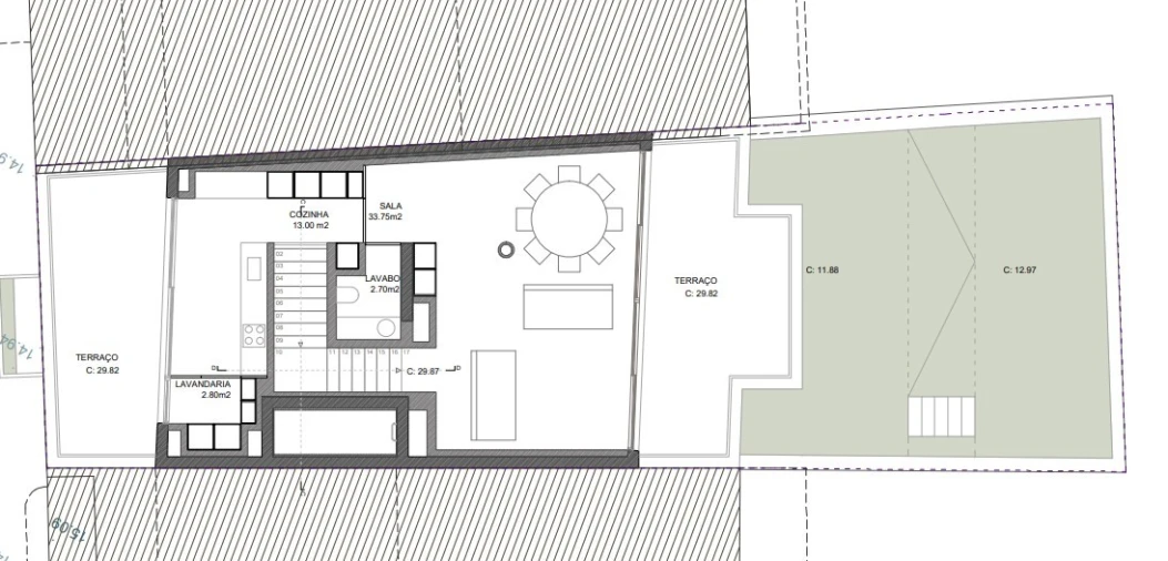 Apartamento T3 para Venda em Aldoar, Foz do Douro e Nevogilde Planta 3