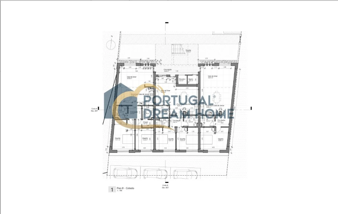 Terreno para Venda em Albufeira e Olhos de Água Planta 3