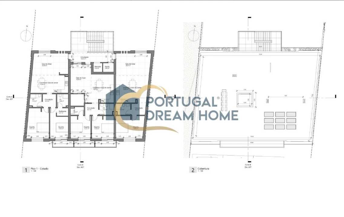 Terreno para Venda em Albufeira e Olhos de Água Planta 4