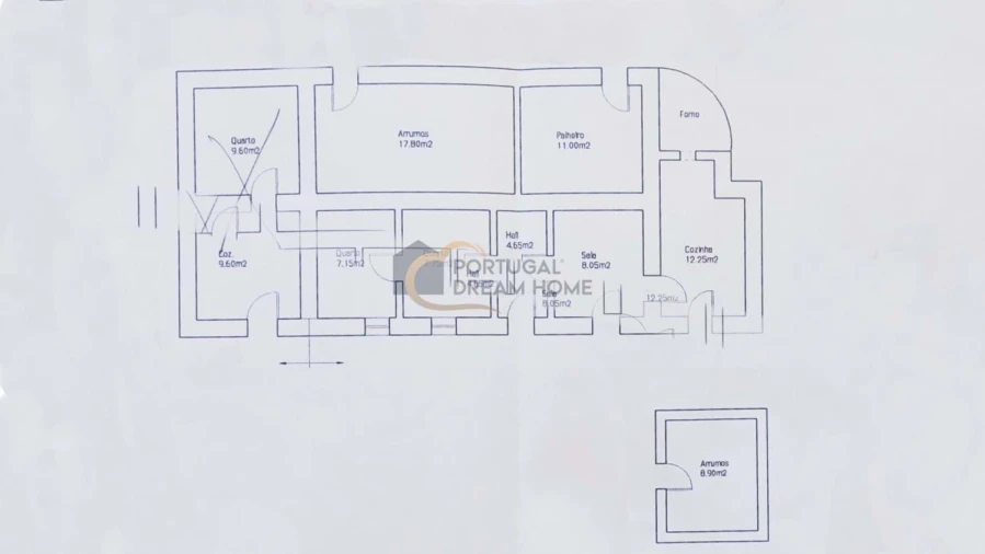 Quinta T5 para Venda em São Bartolomeu de Messines Foto 45