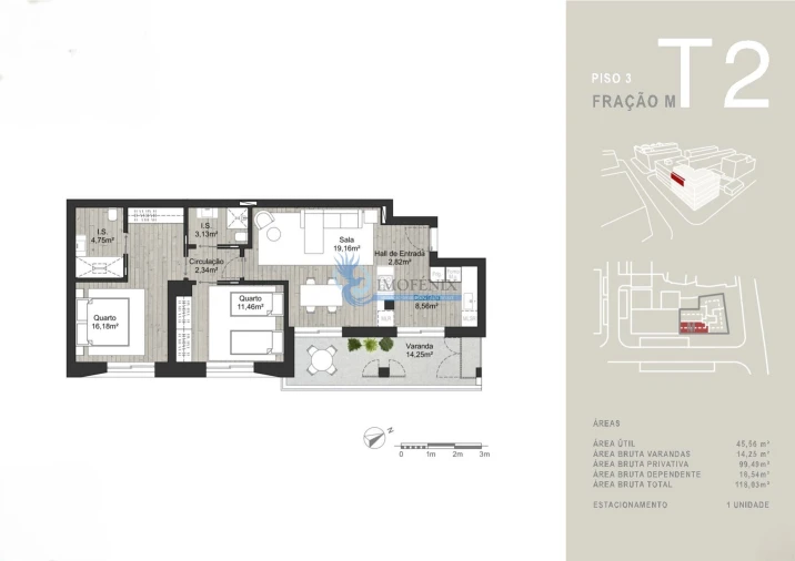 Apartamento T2 para Venda em Almancil Foto 15