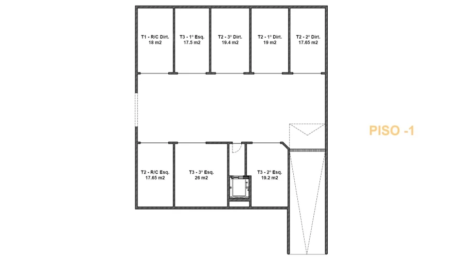 Apartamento T3 para Venda em Eiras e São Paulo de Frades Planta 2