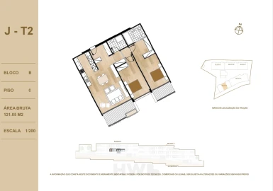 Apartamento T2 para Venda em São Martinho