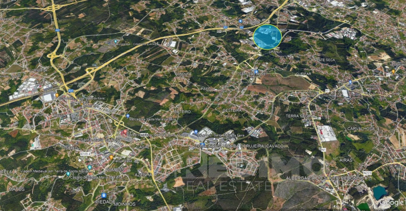 Terreno Comércio / Armazém para Venda em São João de Ver Foto 20