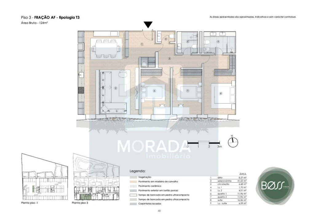 Apartamento T3 para Venda em Paranhos Foto 13