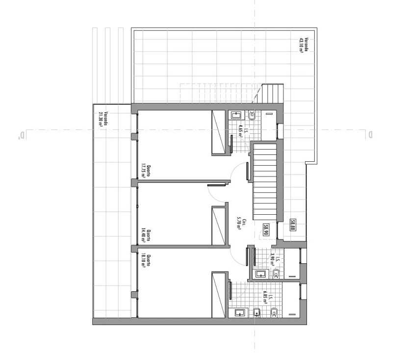 Moradia T4 para Venda em Nadadouro Planta 2
