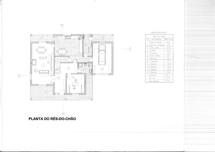 Moradia T4 para Venda em Nadadouro Planta 1