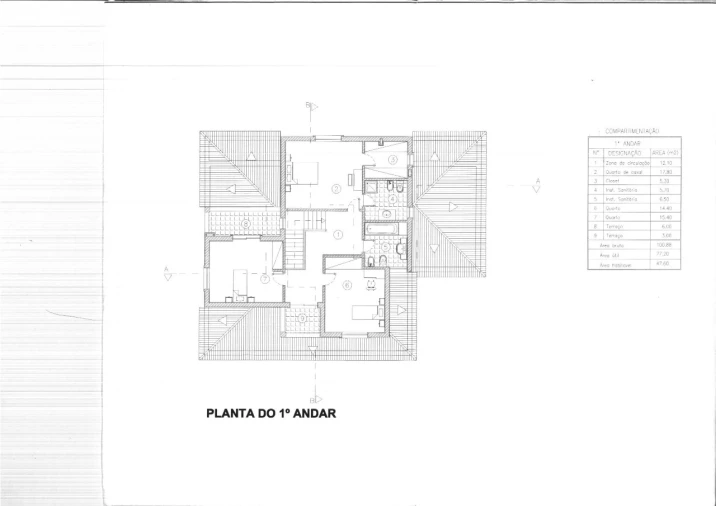 Moradia T4 para Venda em Nadadouro Planta 2
