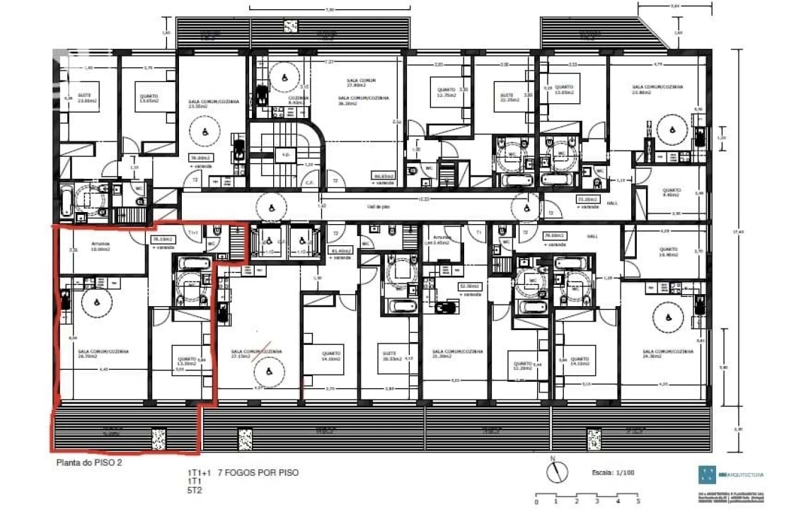 Apartamento T1 para Venda em Lordelo do Ouro e Massarelos Foto 4