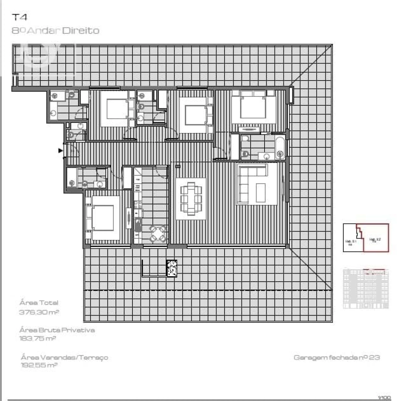 Apartamento T4 para Venda em Lordelo do Ouro e Massarelos Foto 4
