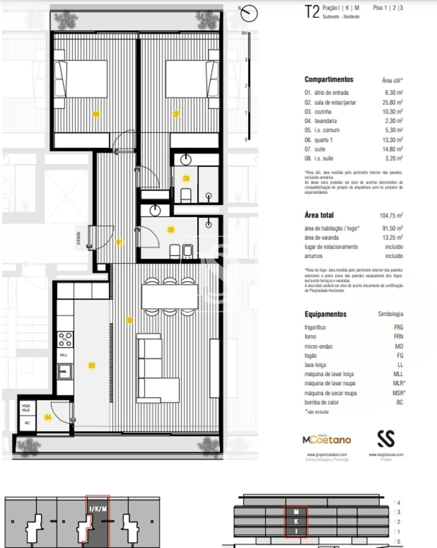 Apartamento T2 para Venda em Canidelo Foto 20