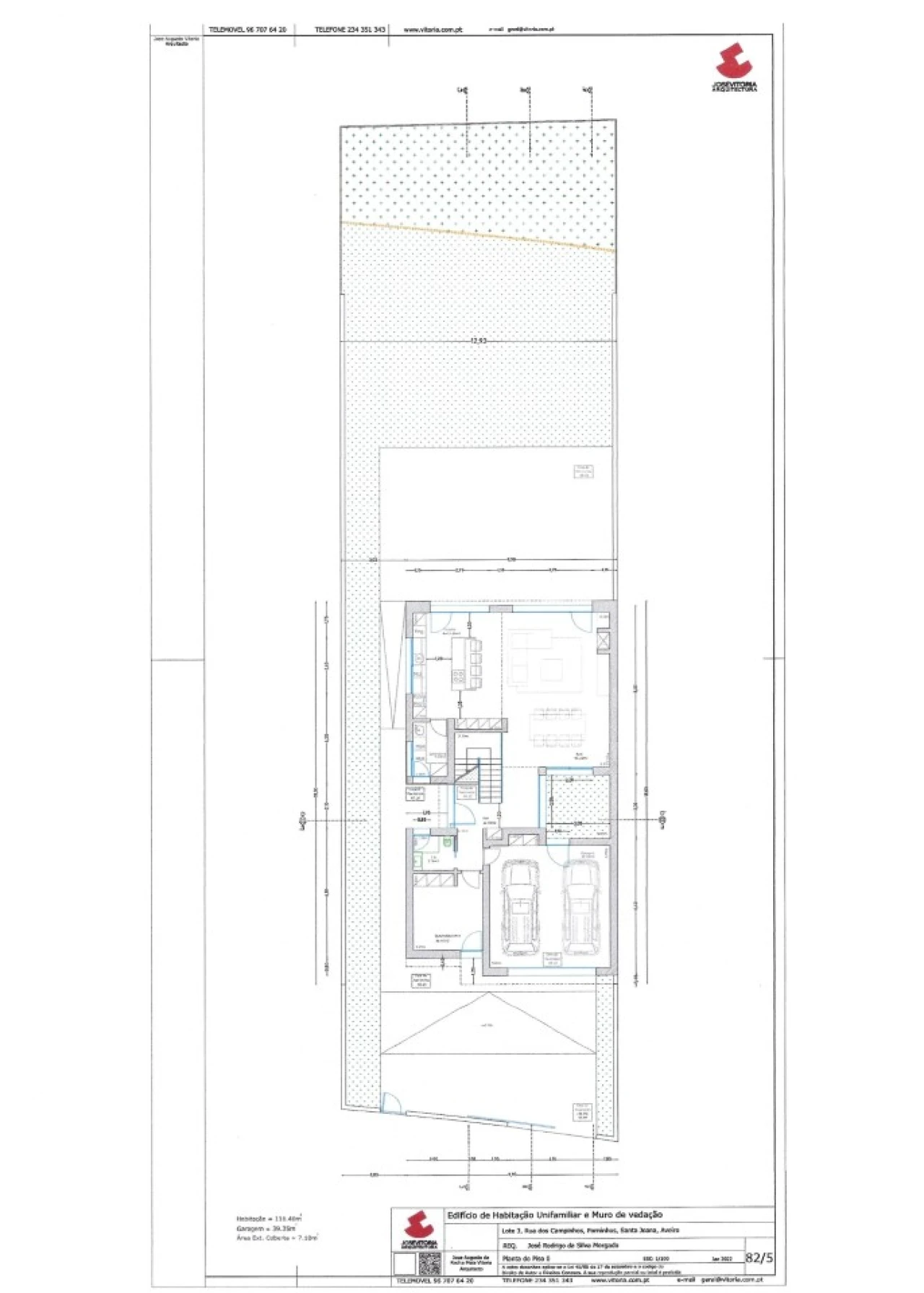 Moradia T4 para Venda em Santa Joana Planta 2