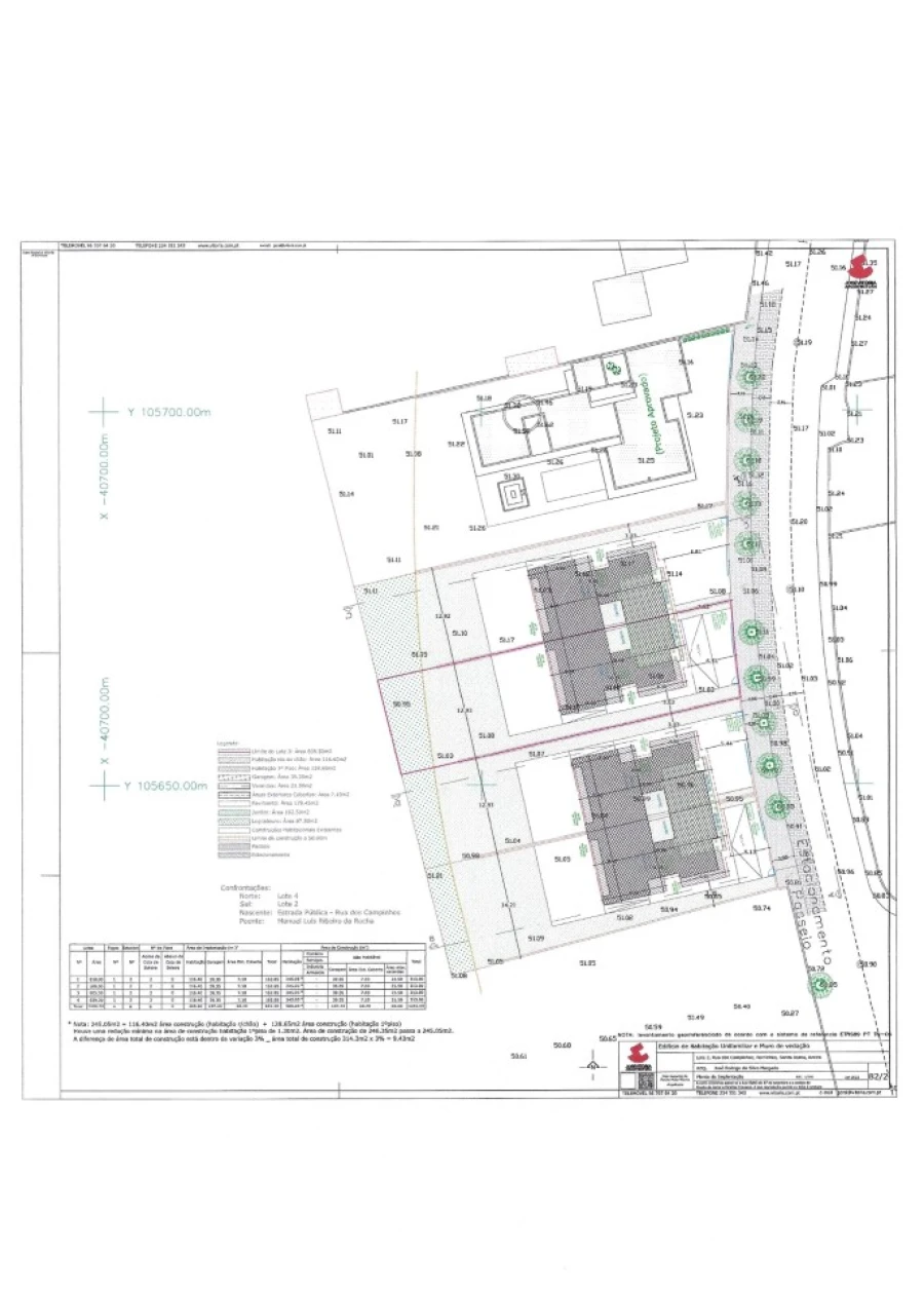 Moradia T4 para Venda em Santa Joana Planta 3