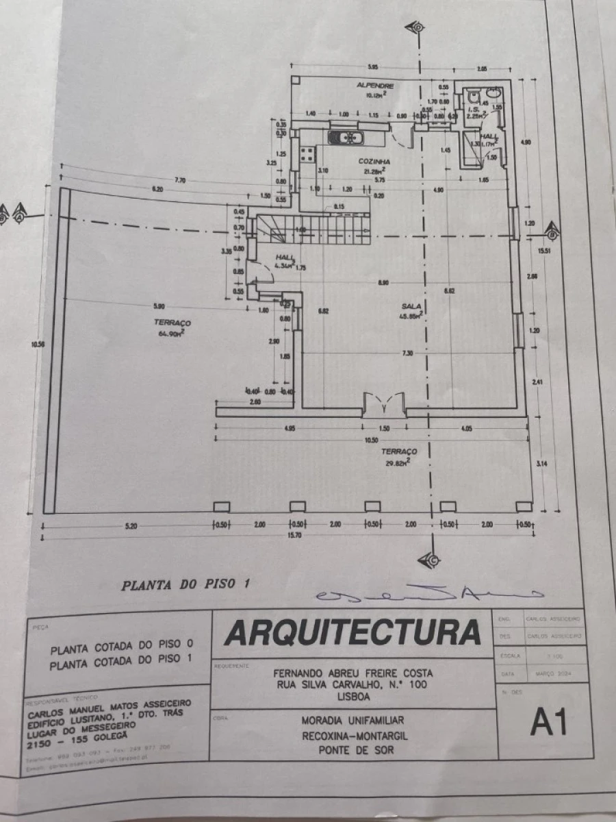 Quinta T4 para Venda em Montargil Planta 2