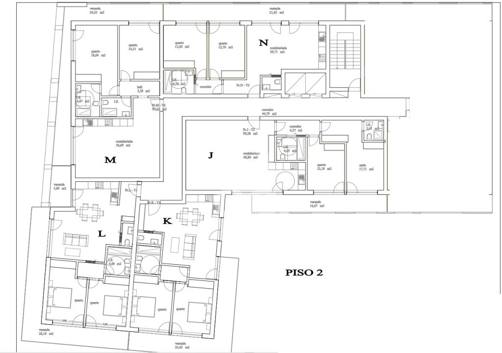 Apartamento T2 para Venda em Tondela e Nandufe Foto 4