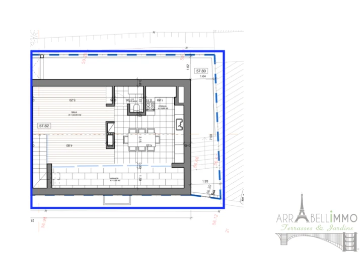 Apartamento T3 para Venda em Cascais e Estoril Planta 2
