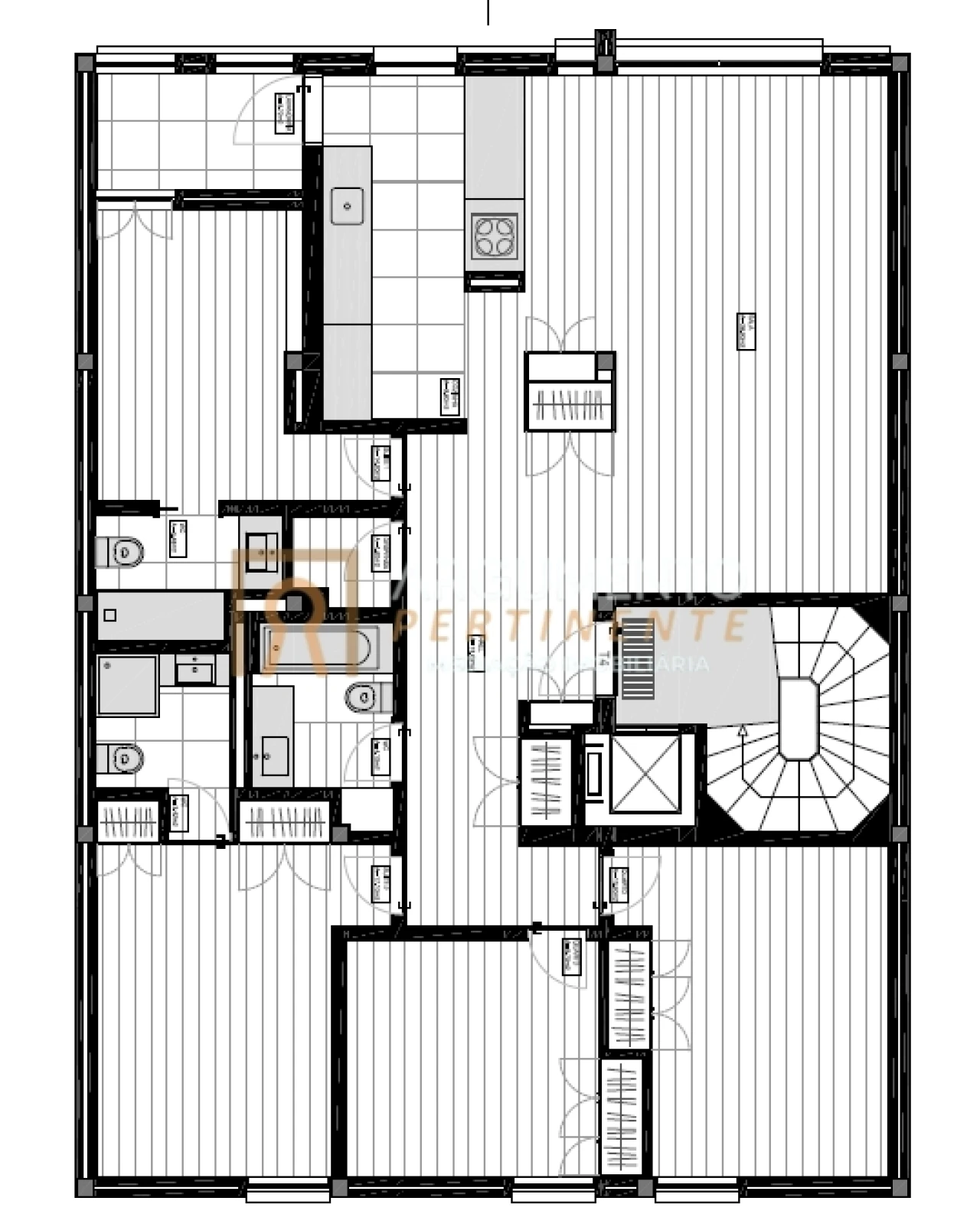 Apartamento T4 para Venda em Cedofeita, Santo Ildefonso, Sé, Miragaia, São Nicolau e Vitória Foto 37