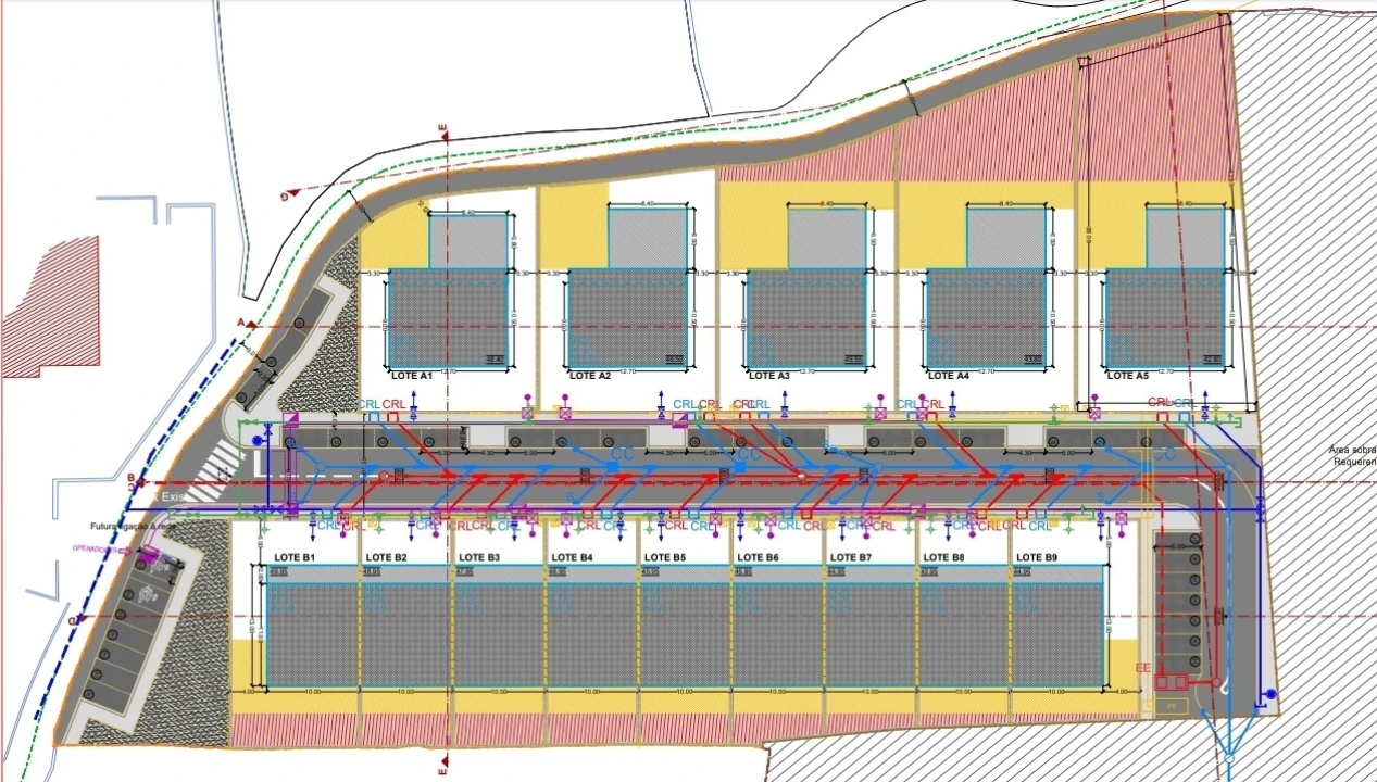 Terreno para Venda em Águas Santas e Moure Planta 2