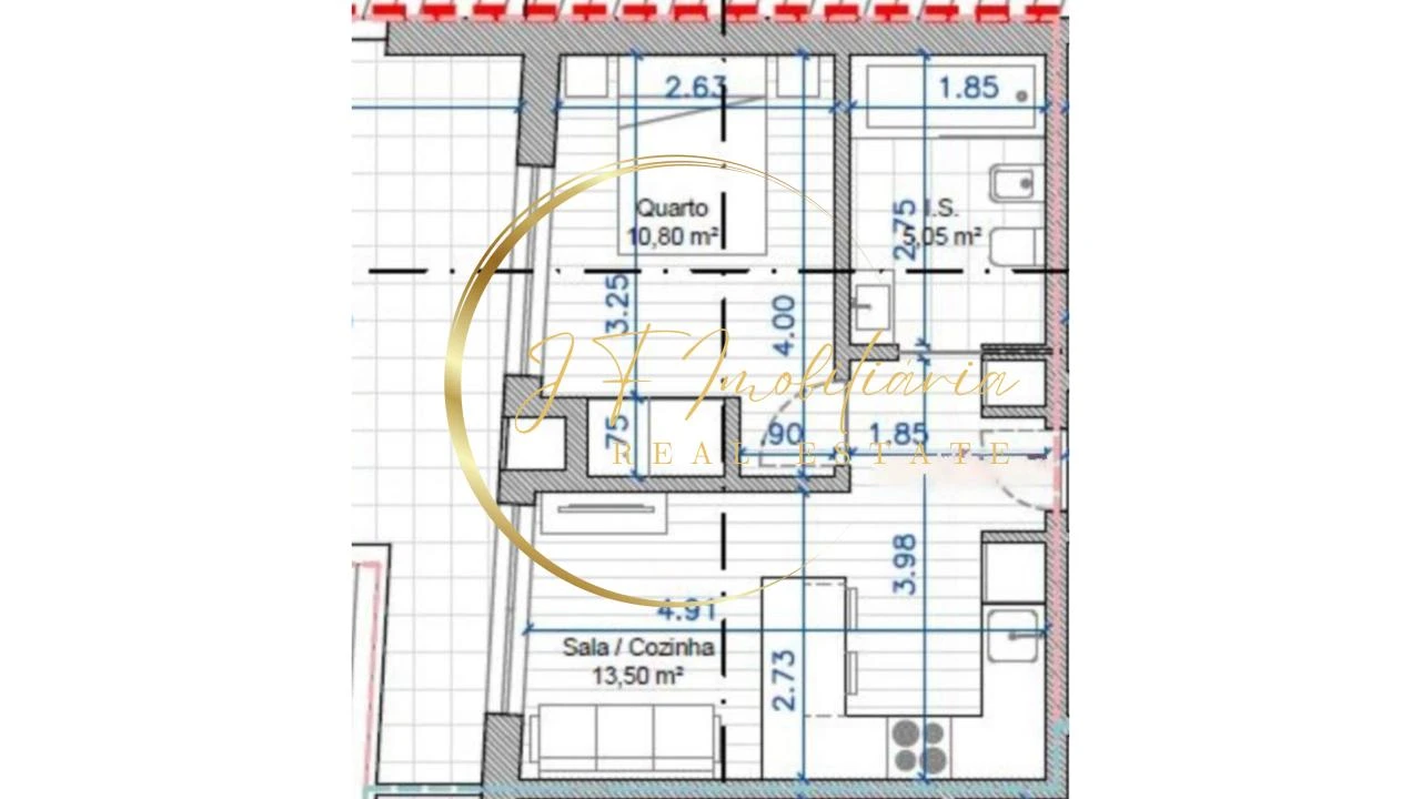 Apartamento T1 para Venda em Glória e Vera Cruz Foto 21