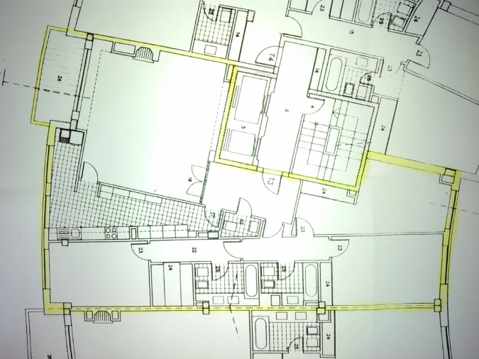 Apartamento T3 para Venda em Aldoar, Foz do Douro e Nevogilde Planta 1