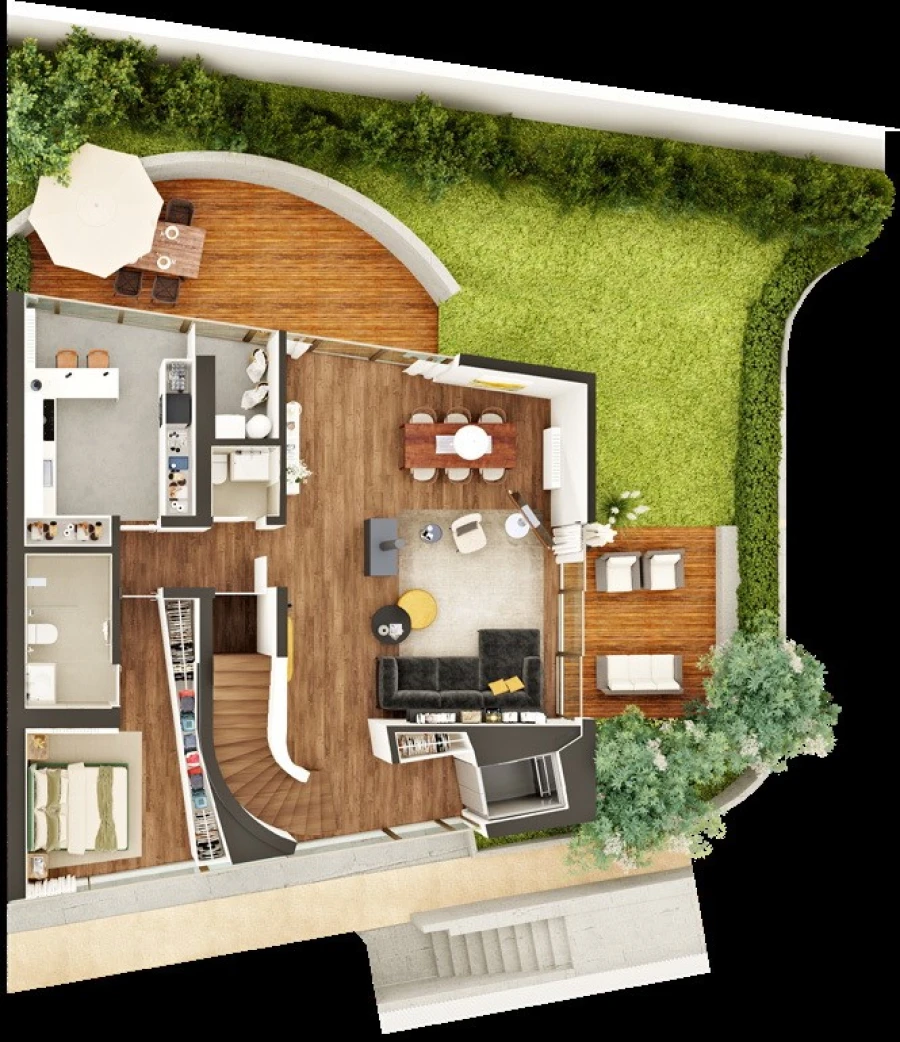 Apartamento T5 para Venda em Aldoar, Foz do Douro e Nevogilde Planta 1